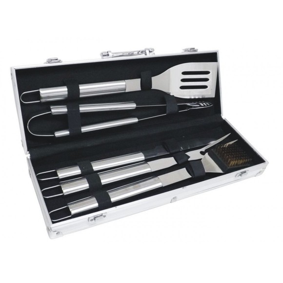 KIT CHURRASCO DE INOX 5PCS