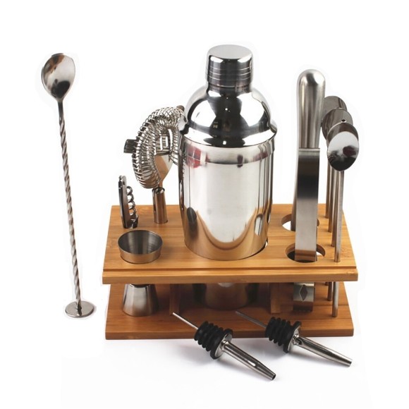 KIT BARTENDER INOX 14PCS