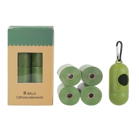 SACOLA BIODEGRADÁVEL PARA PET 120PCS