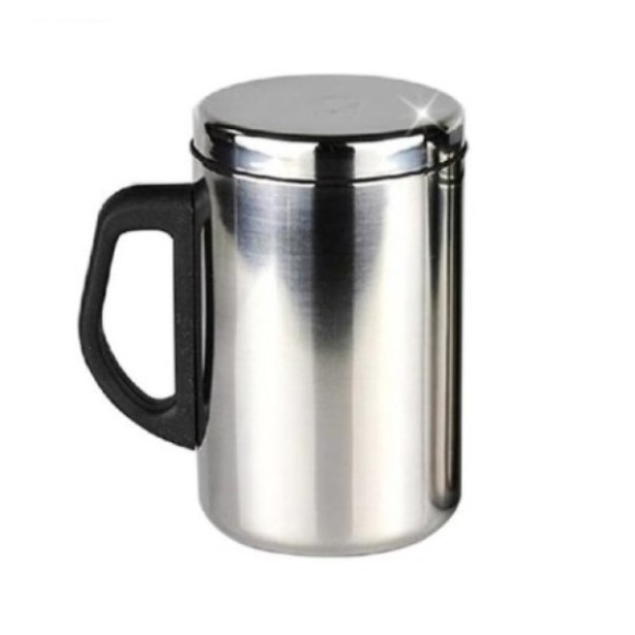 CANECA TÉRMICA COM TAMPA DE INOX 500ML