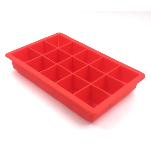 FORMA DE GELO SILICONE 15 CUBOS